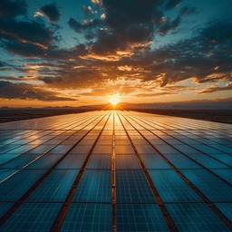 Free Sunset Solar Array Image - Sunset, Solar, Energy | Download at ...