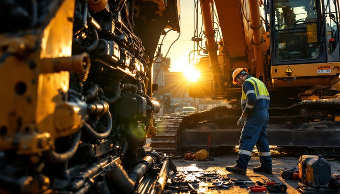 Free Industrial Golden Hour Image | Download at StockCake