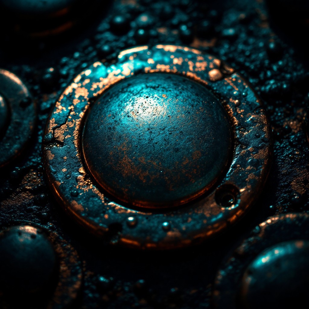 Free Ancient Copper Circle Image - Copper, Turquoise, Industrial ...