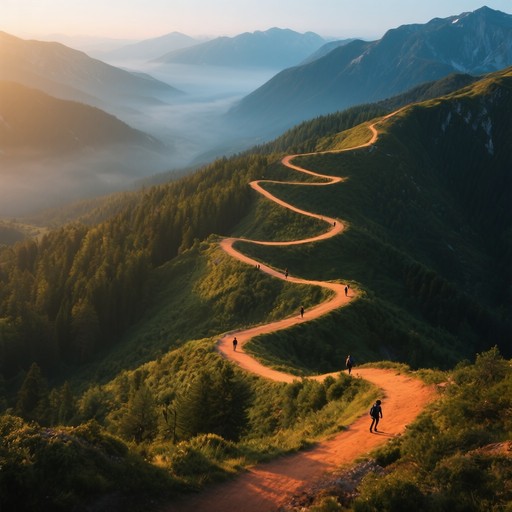 Download Winding Mountain Trail Image - Mountain, Switchbacks, Trail