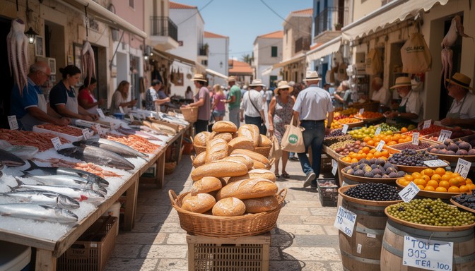 Free Cretan Market Life Image - Marketplace, Crete, Greece | Download ...