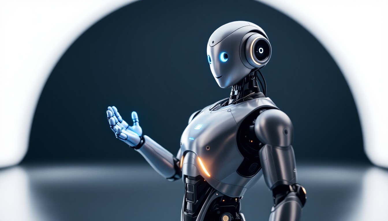 Download Friendly Robot Greeting Image - Robot, Humanoid, Android ...
