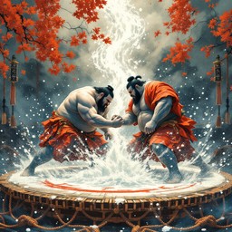 Free Sumo Warriors Clash Image - Sumo, Wrestling, Japanese | Download ...