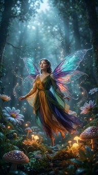 Free Enchanted Forest Fairy Image - Fairy, Woman, Wings | Download at ...