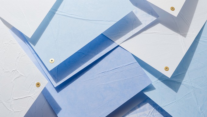 Free Layered blue papers Image - Translucent, Blue, Paper | Download at ...