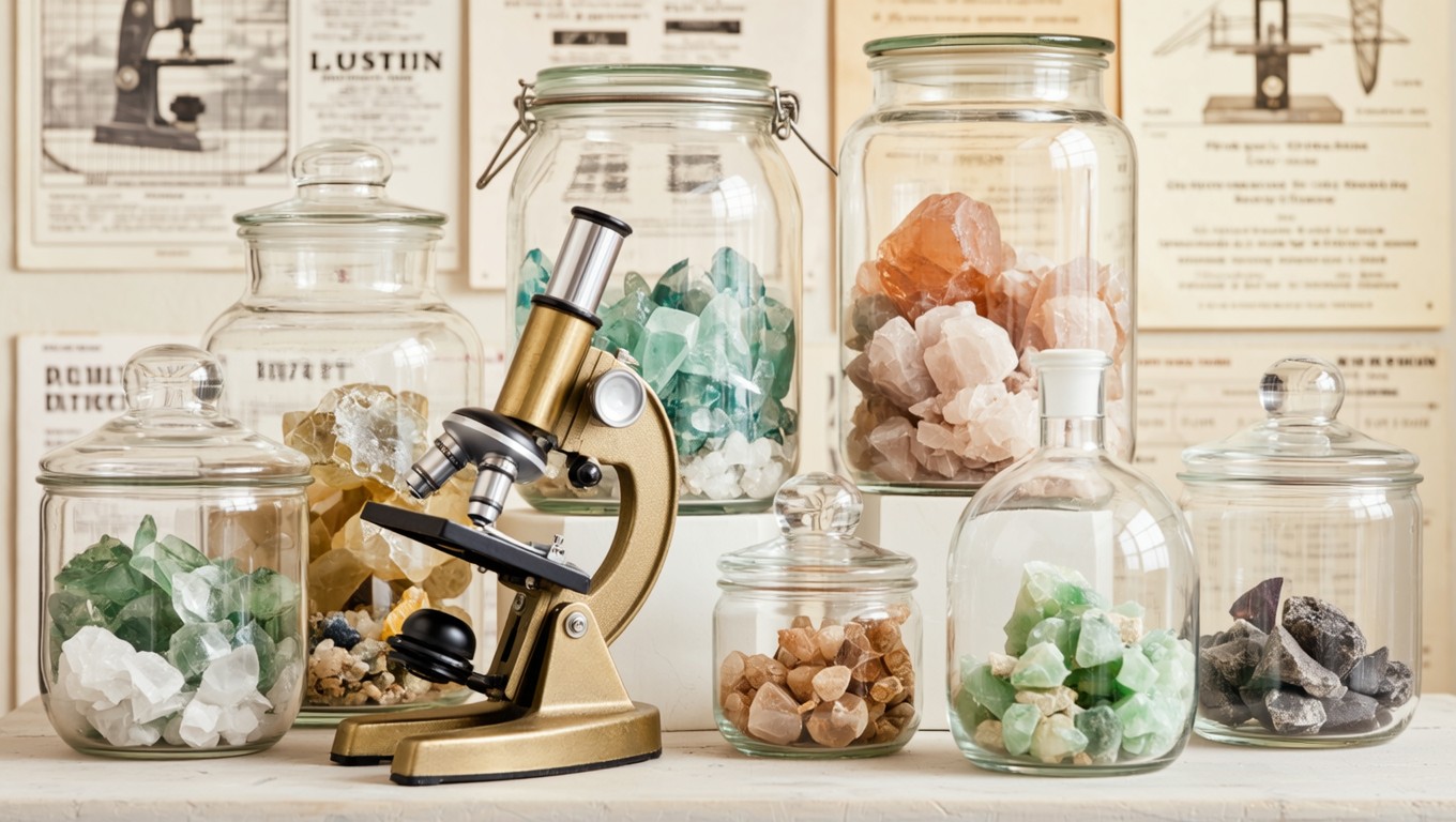 Collection Pics Science Free Vintage Science Collection Image - Vintage, Scientific, Minerals ...
