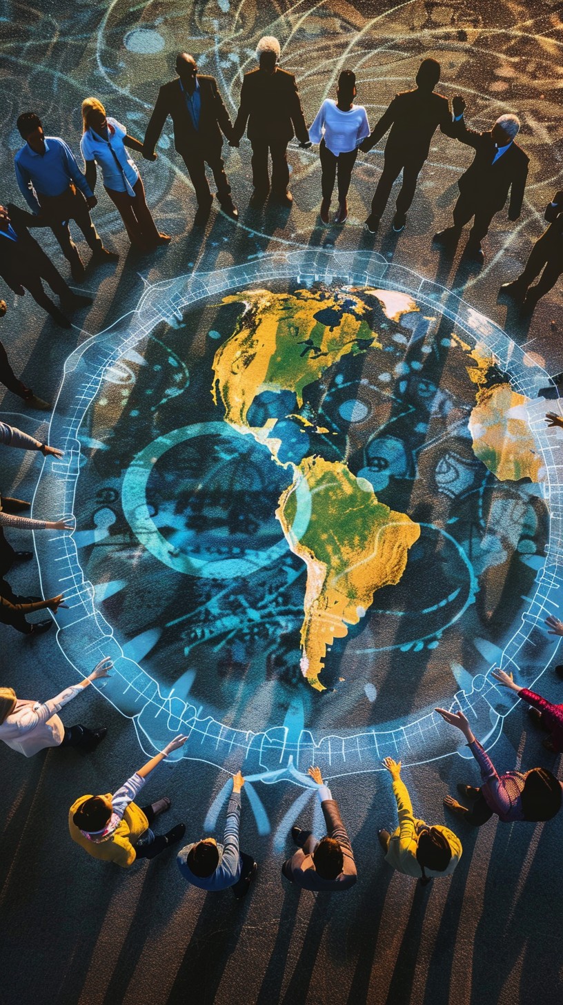 Free Global Human Connection Image - World, Map, People | Download at ...