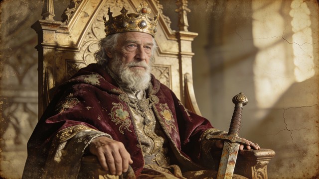 Download Legendary King Portrait Image - King, Monarch, Royalty | StockCake