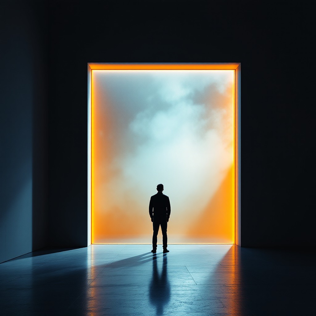 Free Light Meets Shadow Image - Minimal, Silhouette, Portal | Download ...