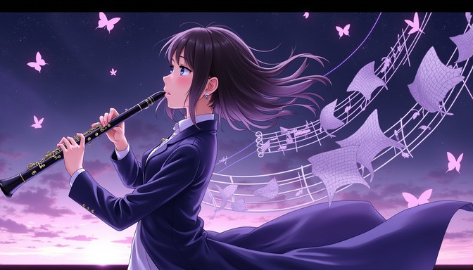 Free Melodic Purple Symphony Image - Clarinet, Anime, Music | Download ...