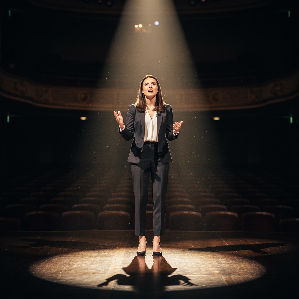 Free Confident Stage Performance Image - Woman, Stage, Theater ...