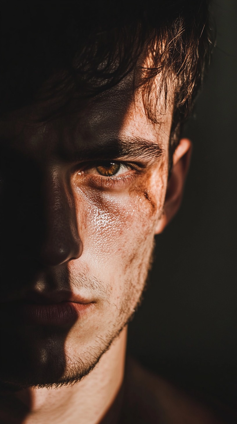 Intense Shadow Thumbnail Free Intense shadowed gaze Image - Man, Intense, Shadow | Download at ...