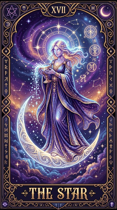 Free Celestial Goddess Rising Image - Pixel, Cosmic, Goddess | Download ...