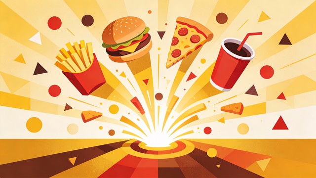 Free Fast Food Explosion Image - Fastfood, Burger, Fries | Download at ...