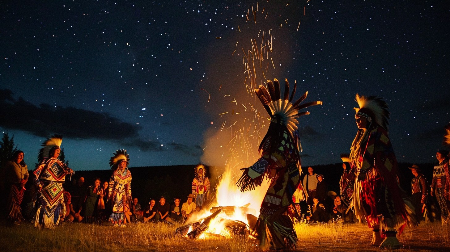 Free Nighttime Cultural Dance Image - Night, Stars, Bonfire | Download ...