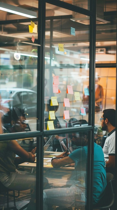 Brainstorming Partition Free Office Brainstorming Session Image - Office, Brainstorming ...