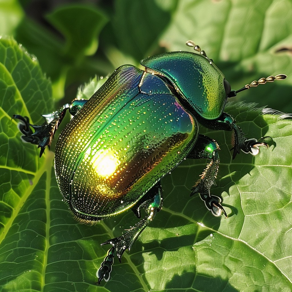 Free Iridescent Beetle Closeup Image - Insect, Iridescent, Beetle ...