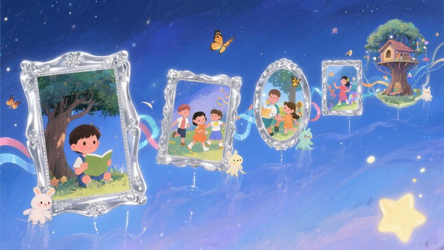 Free Floating Dream Frames Image | Download at StockCake