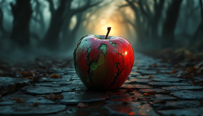 Currupted Rays Free Decaying Forbidden Fruit Image - Apple, Decay, Gothic | Download ...