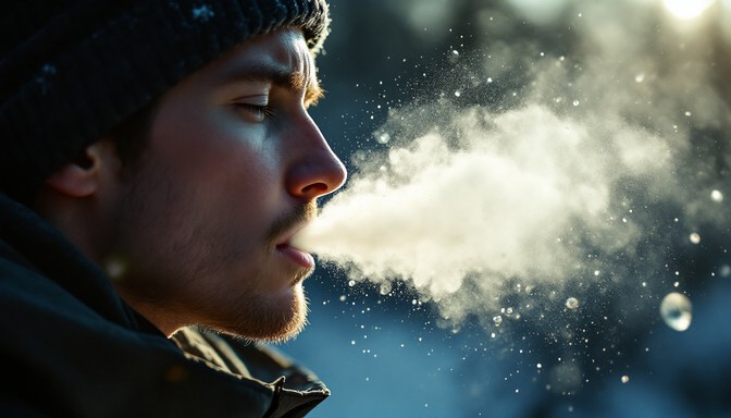 Free Winter breath illuminated Image - Winter, Breath, Cold | Download ...