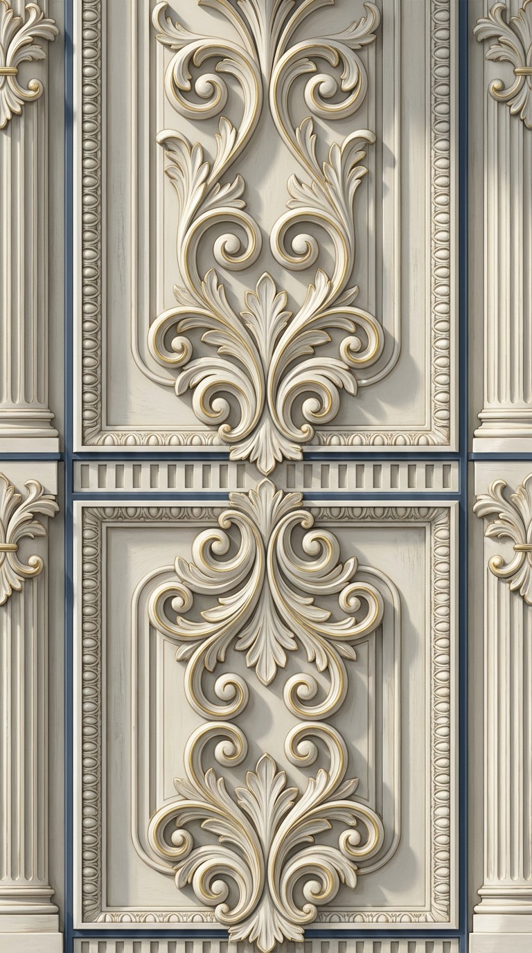 Neoclassical Repeatable Pattern Free Neoclassical Relief Pattern Image - Neoclassical, Architectural ...