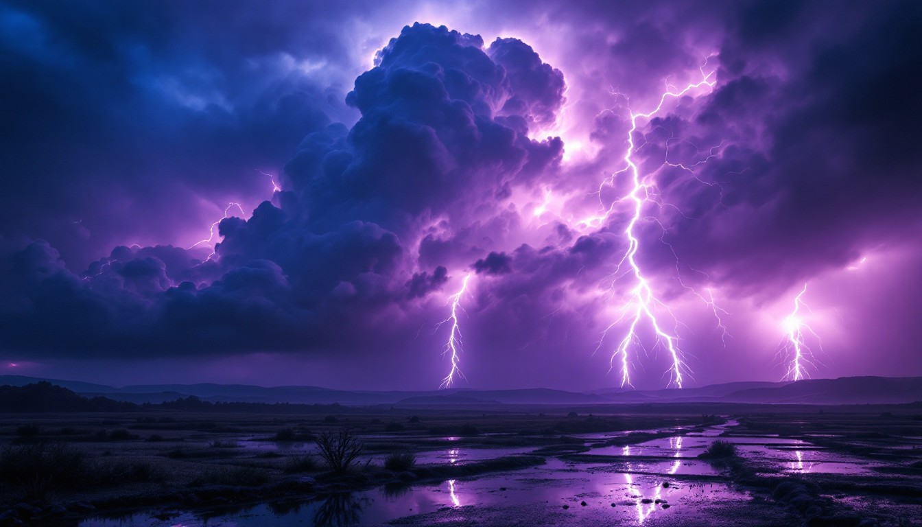 Free Purple Lightning Storm Image - Lightning, Storm, Purple | Download ...