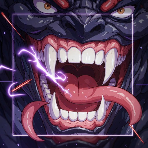 Sharp Anima Fangs Free Fierce Fanged Grin Image - Anime, Manga, Fangs | Download at StockCake
