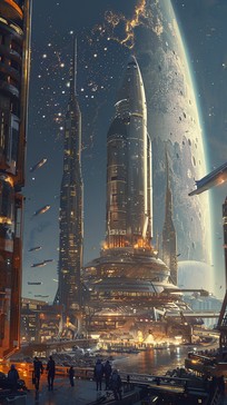 Free Futuristic Rocket Launch Image - Rocket, Launch, Futuristic ...