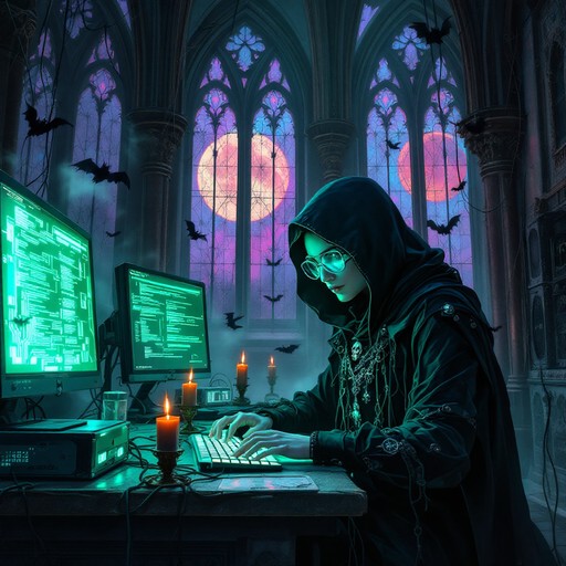Free Gothic Coding Cathedral Image - Gothic, Anime, Programmer ...