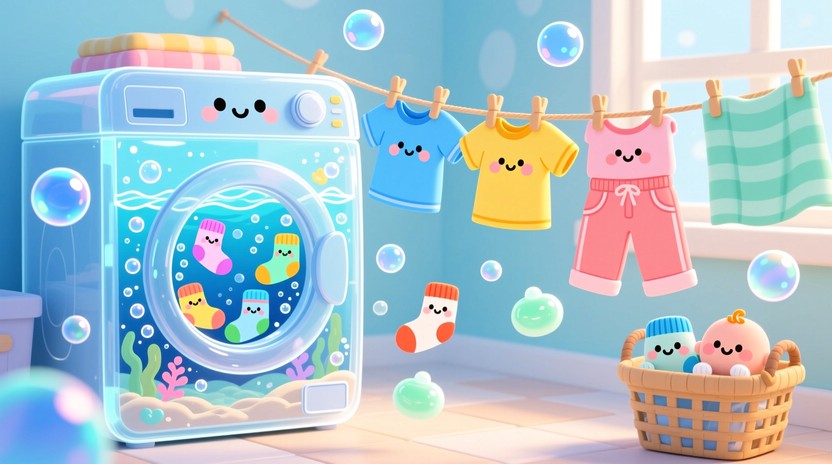Smiling Laundry Machine Free Happy Laundry Friends Image - Kawaii, Washing, Machine | Download ...