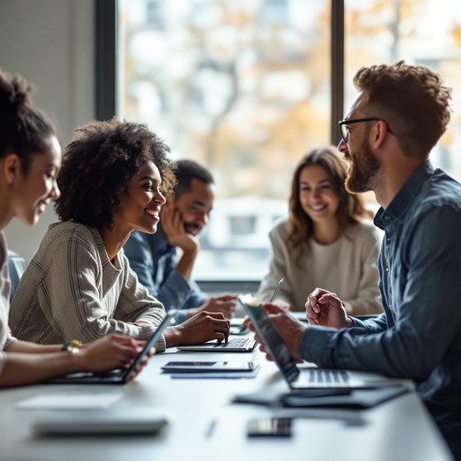 Inviting Collaboration Free Team Collaborates Digitally Image - Collaboration, Teamwork ...