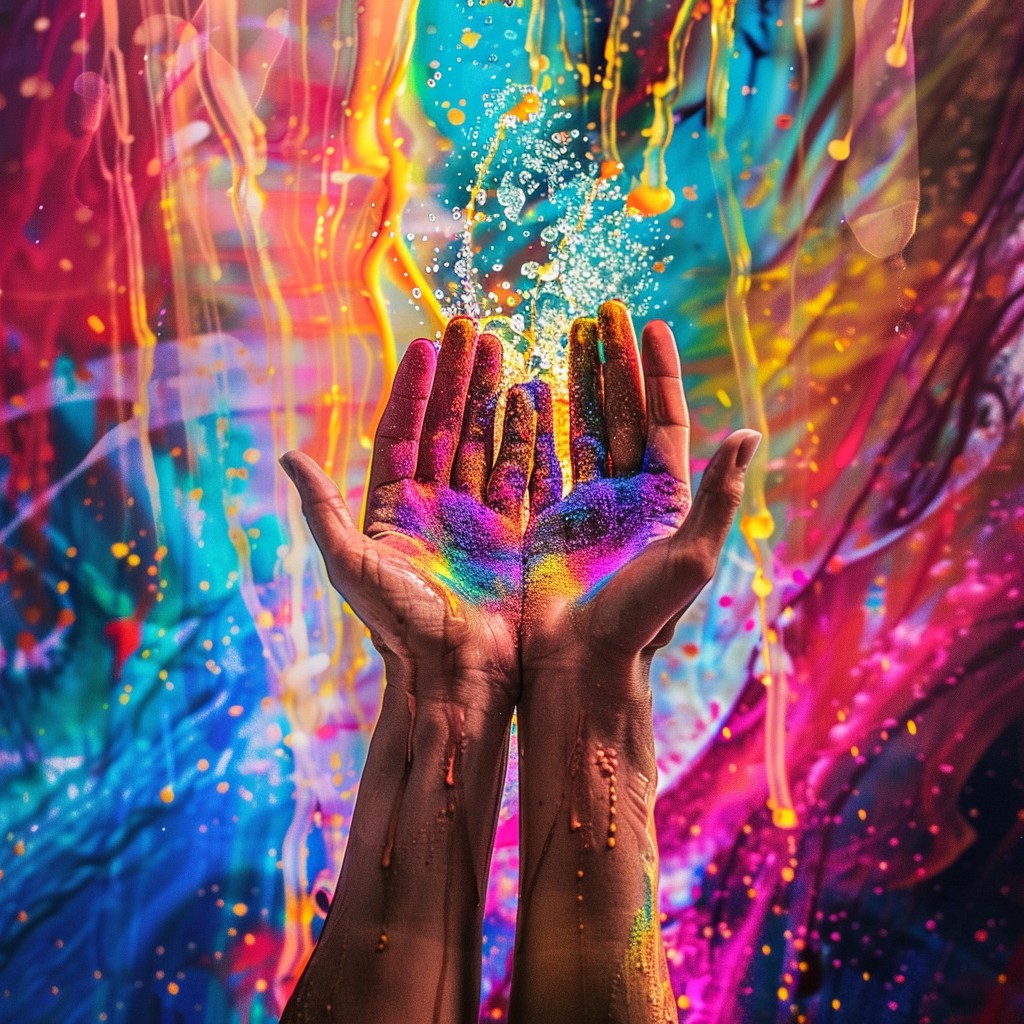 Free Colorful Hands Celebration Image - Colorful, Hands, Celebration ...