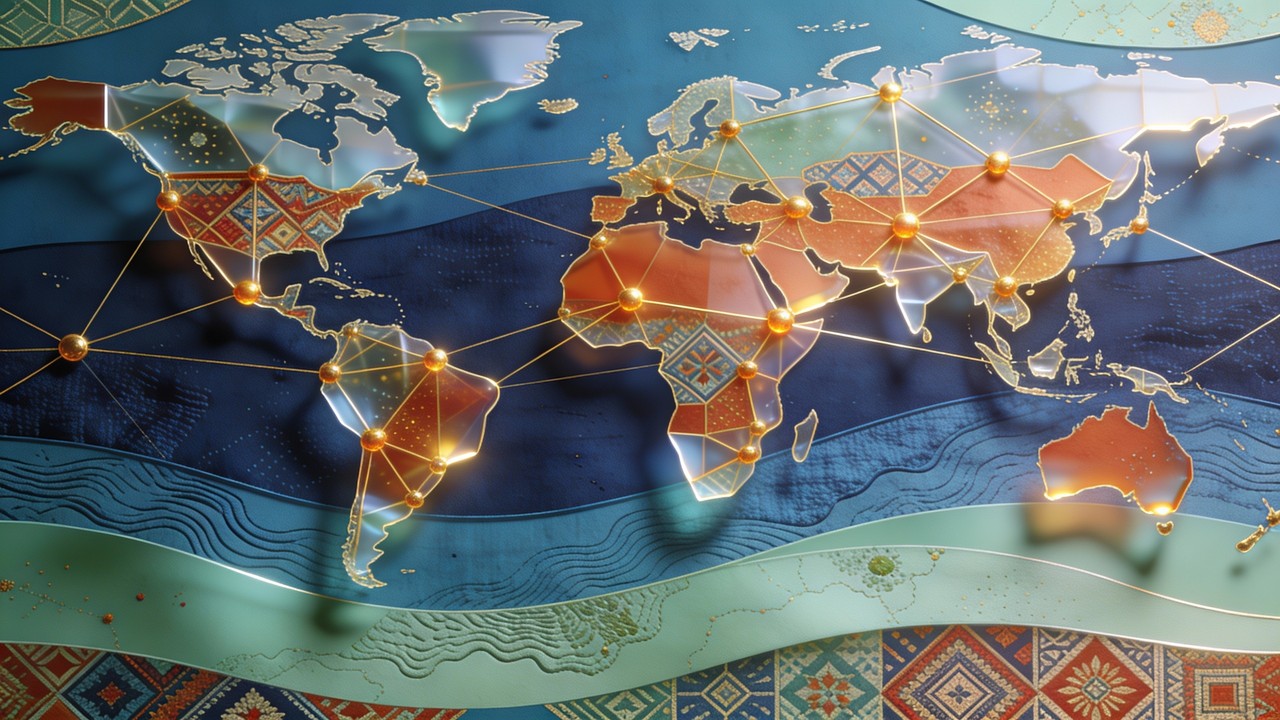 Free Global Pattern Connection Image - Abstract, Geometric, Pattern ...