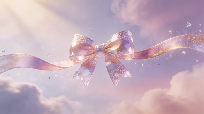 Celestial Ribbon Free Celestial Bow Dreams Image - Bow, Ribbon, Crystalline | Download ...