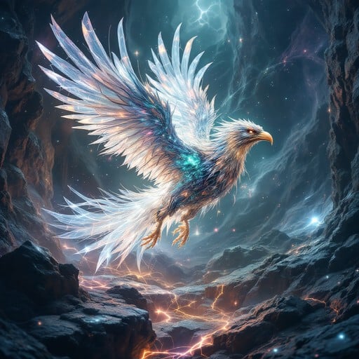 Free Quantum Emerald Raptor Image | Download at StockCake