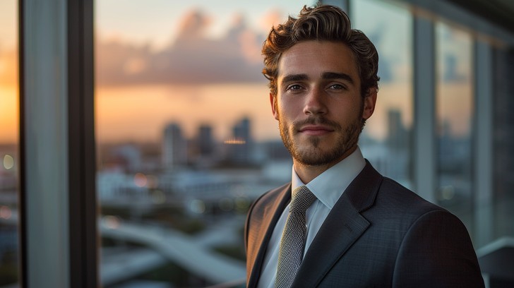 Free Elegant Evening Portrait Image - Young, Professional, Man ...