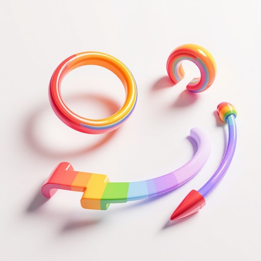 Free Rainbow Jewelry Collection Image - Rainbow, Jewelry, Accessories ...