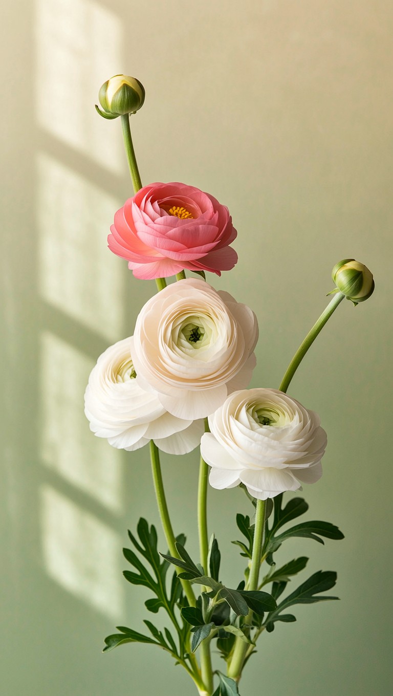 Free Blooming Growth Stages Image - Ranunculus, Flowers, Blooming ...