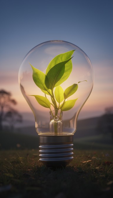Environment Innover Free Illuminated Eco Innovation Image - Lightbulb, Green, Leaves ...