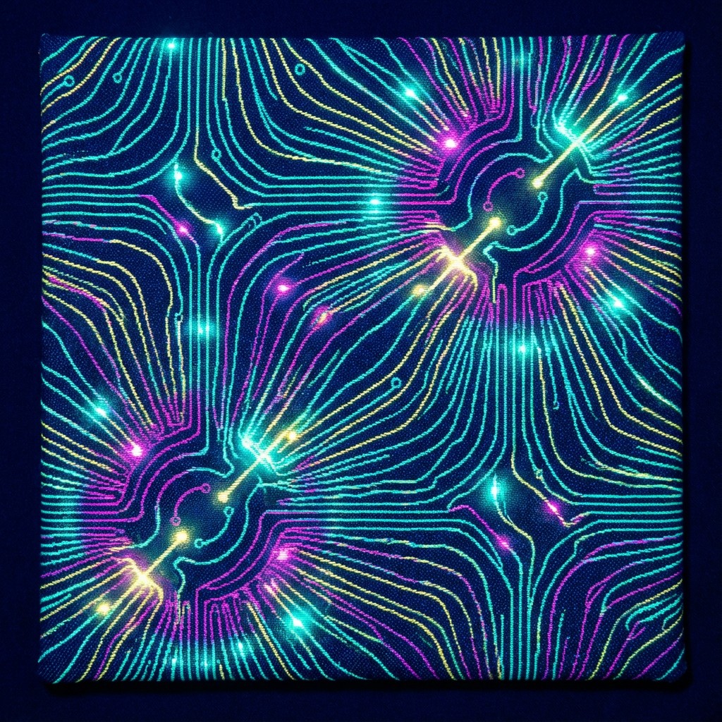 Free Glowing Circuit Pattern Image - Pattern, Glowing, Luminescent ...