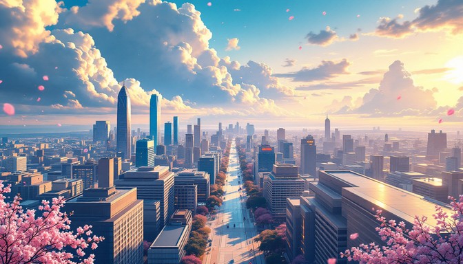 Free Sunset City Dreams Image - Cityscape, Skyscraper, Sunset ...