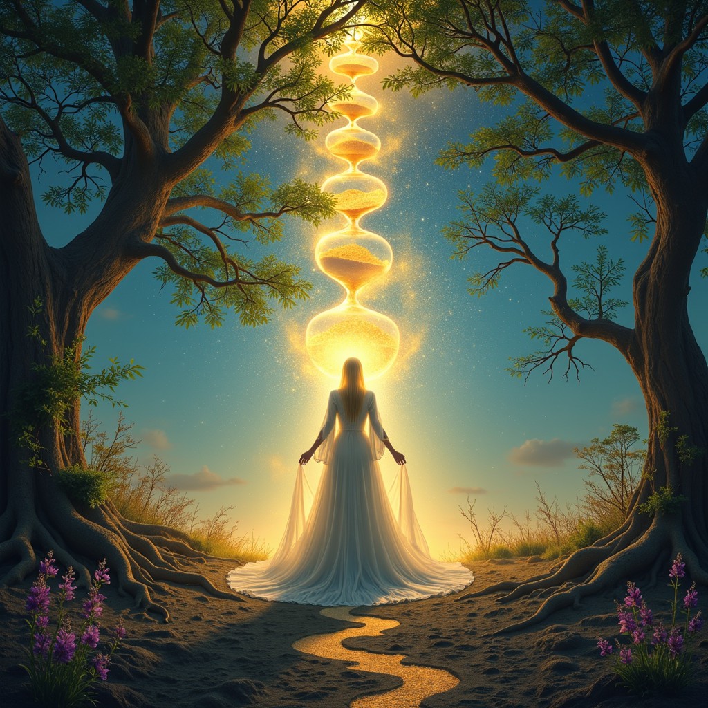 Free Eternal Light Pathway Image - Luminous, Spiritual, Cosmic ...