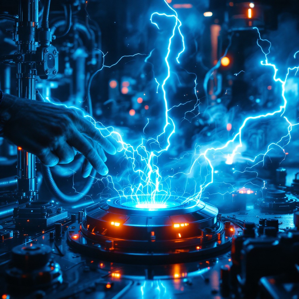 Elctirc Power Free Electric Power Harnessed Image - Electricity, Lightning, Machinery ...