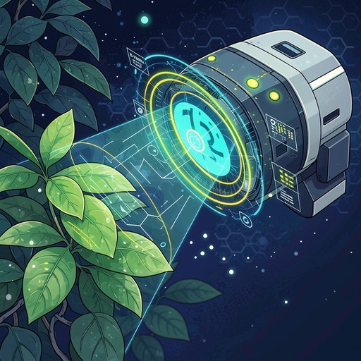 Leaf Tech Scanner Free Nutritional Food Scanner Image - Anime, Futuristic, Technology ...