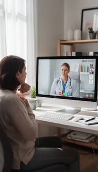 Virtual Follow Up Free Virtual Doctor Visit Image - Telehealth, Telemedicine ...