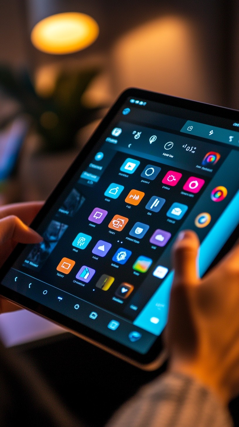 Free Tablet with Apps Image - Tablet, Technology, Apps | Download at ...