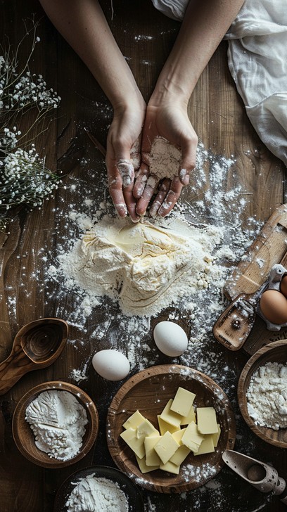 Cooked Creations Free Baking Preparation Art Image | Download at StockCake