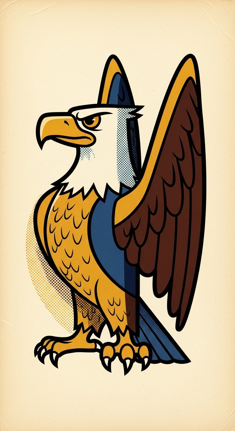 Free Retro American Eagle Photo - Eagle, Vintage, Retro | Download at ...