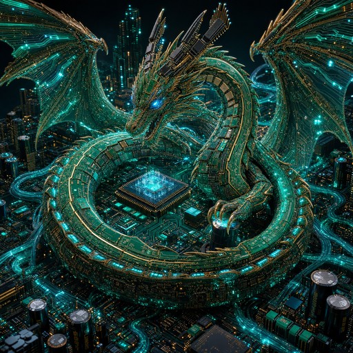 Computer Circuitry Books Download Emerald Circuit Dragon Image - Dragon, Circuit, Motherboard ...