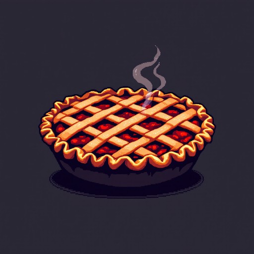 Free Steaming Pixel Pie Image - Pie, Pixel, Lattice | Download at StockCake
